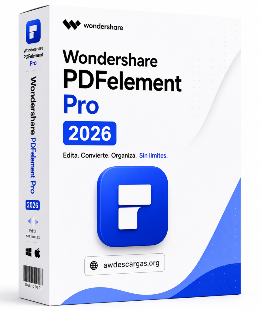 Wondershare PDFelement Pro Full 2026 - Portable & Con tecnología de IA